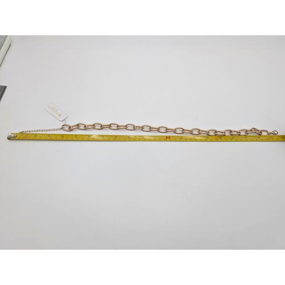 Panacea Women's Gold Tone Oval Link Chain Necklace with Lobster Clasp - Picture 5 of 5